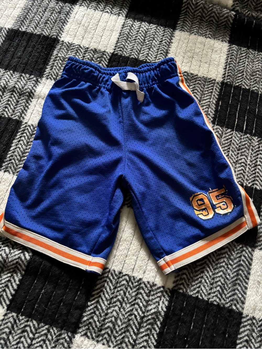 4T boys 95 Disney blue shorts